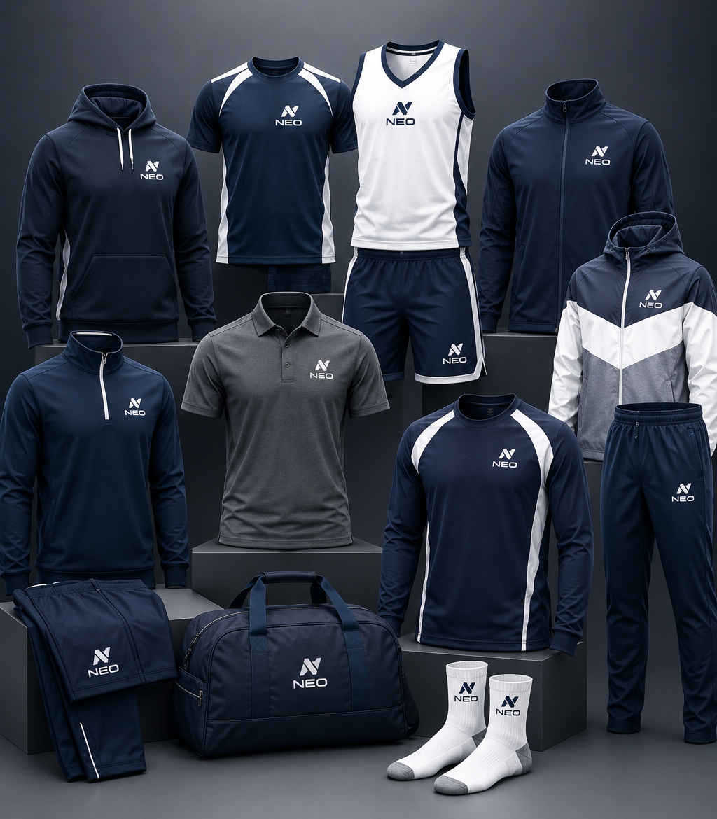 NEO Sportswear Catalog Display